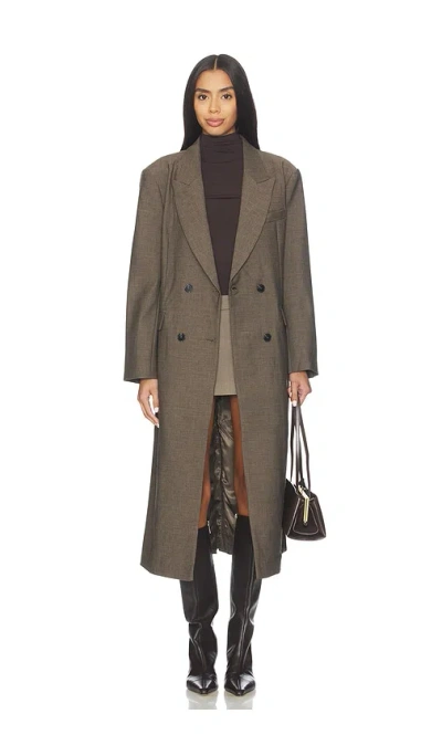 Bubish Charlee Blazer Coat In Gray