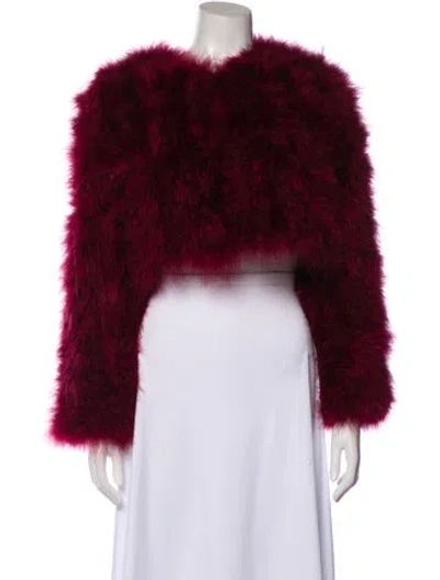 Pre-owned Bubish Down Jacket W/ Tags In Burgundy