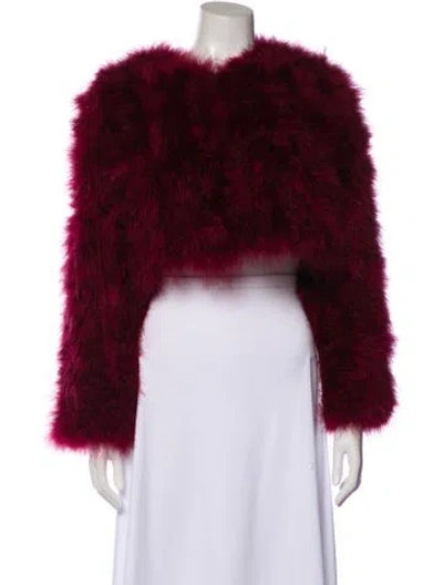 Pre-owned Bubish Down Jacket W/ Tags In Burgundy