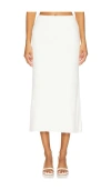 Bubish Frankie Knit Skirt In Ivory