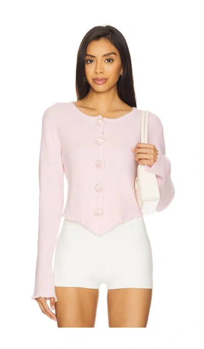 Bubish Rosette Knit Cardigan