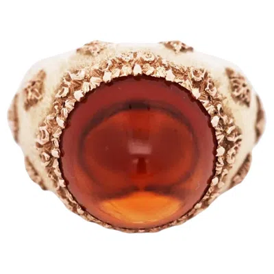 Pre-owned Buccellati , 18k Gold Citrine Ring In Multiple