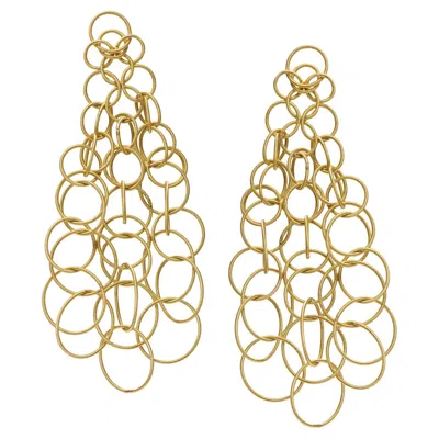 Pre-owned Buccellati Hawaii 18k Earrings In Multi