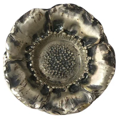 Pre-owned Buccellati Italian Sterling Silver Flower Bowls, Organic Form,  Style, Set Of 5