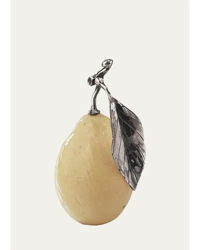 Buccellati Lemon Place Card Holder In Yellow