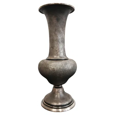 Pre-owned Buccellati Mid Century Modern Sterling Silver Base By , Italy 1970s