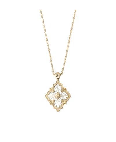 Buccellati Opera Tulle Pendant In Yellow