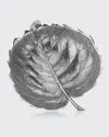 Buccellati Small Hazelnut Leaf Decorative Accent In Metallic