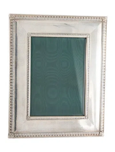 Pre-owned Buccellati Sterling Empire Picture Frame In Silver