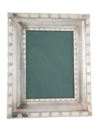 Pre-owned Buccellati Sterling Laura Picture Frame In Silver