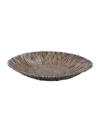 Pre-owned Buccellati Sterling Sunflower Centerpiece In Silver