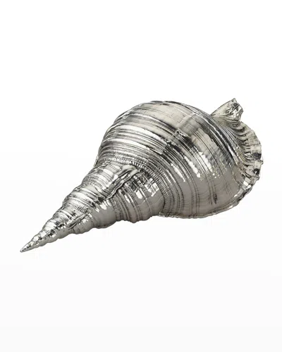 Buccellati Tritonis Shell Large Decorative Accent In Gray