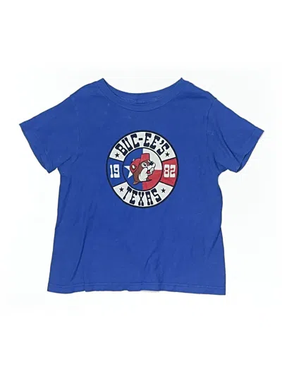 Pre-owned Buc-ees Kids' Short Sleeve T-shirt In Blue