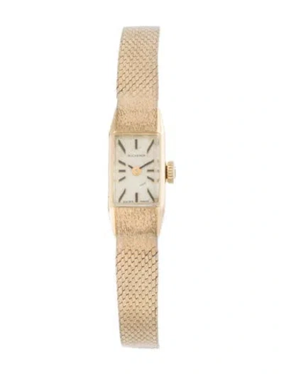 Pre-owned Bucherer Classic Watch, 11mm In Multi