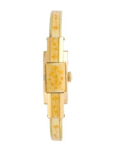 Pre-owned Bucherer Classic Watch, 11mm In Multicolor