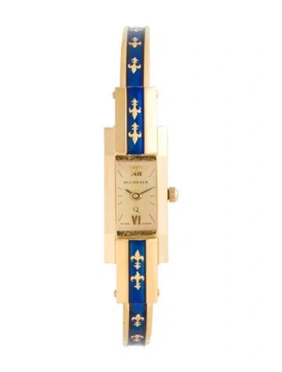 Pre-owned Bucherer Classic Watch, 12mm In Multicolor