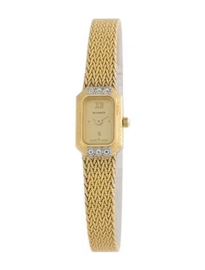 Pre-owned Bucherer Classic Watch, 13mm In Multi