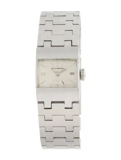 Pre-owned Bucherer Classic Watch, 17mm In Multi