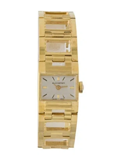 Pre-owned Bucherer Classic Watch, 17mm In Multi