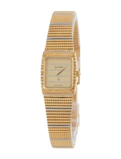 Pre-owned Bucherer Classic Watch, 17mm In Multicolor