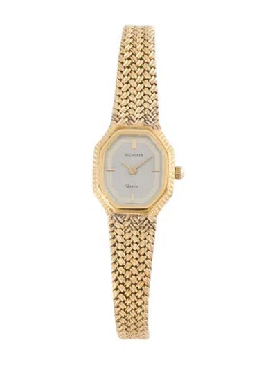 Pre-owned Bucherer Classic Watch, 17mm In Multicolor