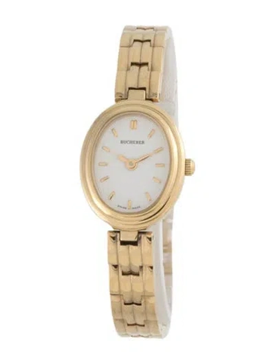 Pre-owned Bucherer Classic Watch, 18mm In Multi