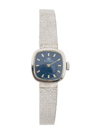 Pre-owned Bucherer Classic Watch, 19mm In Multi