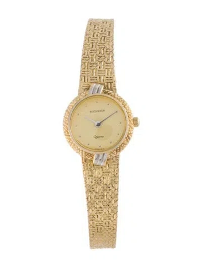 Pre-owned Bucherer Classic Watch, 19mm In Multi