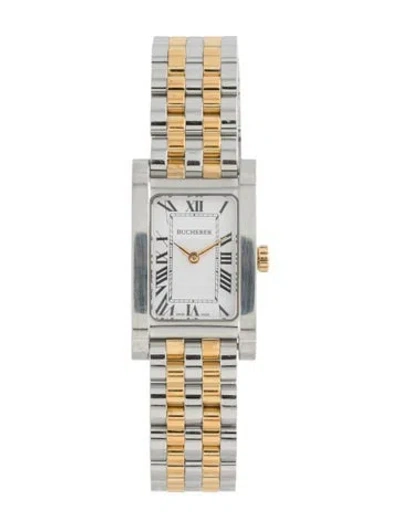 Pre-owned Bucherer Classic Watch, 20mm In Multicolor