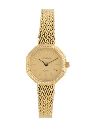 Pre-owned Bucherer Classic Watch, 20mm In Multicolor