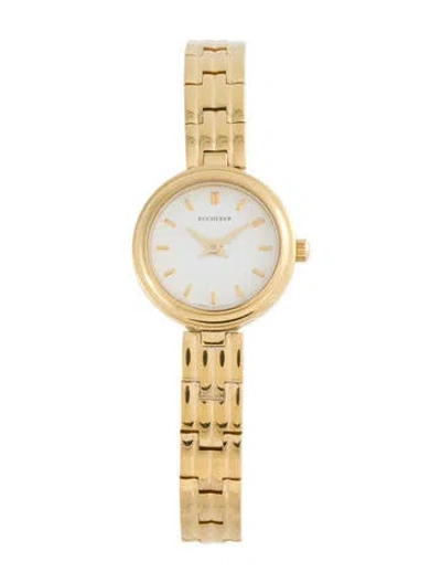 Pre-owned Bucherer Classic Watch, 21mm In Multi