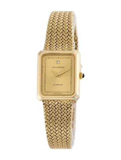 Pre-owned Bucherer Classic Watch, 21mm In Multi