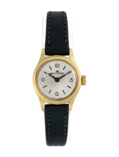 Pre-owned Bucherer Classic Watch, 21mm In Multi