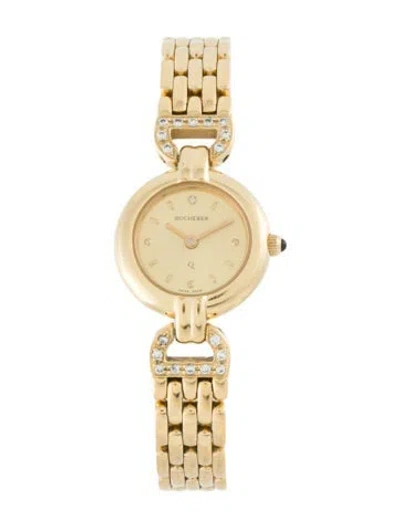 Pre-owned Bucherer Classic Watch, 21mm In Multicolor