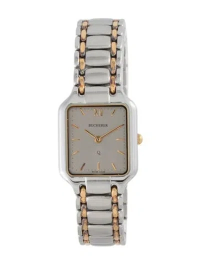 Pre-owned Bucherer Classic Watch, 22mm In Multicolor