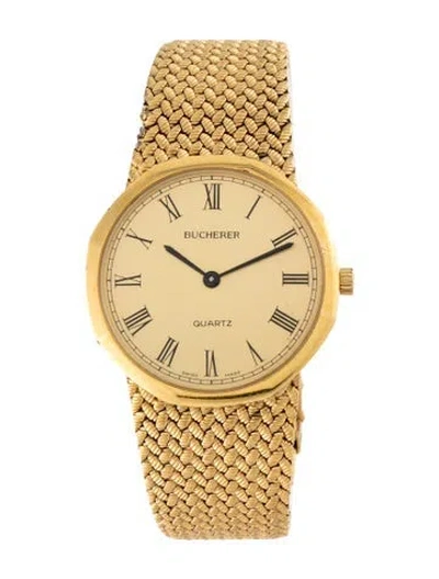 Pre-owned Bucherer Classic Watch, 31mm In Multicolor