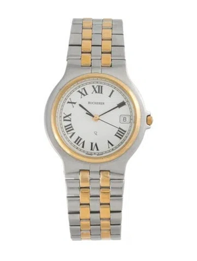Pre-owned Bucherer Classic Watch, 34mm In Multi