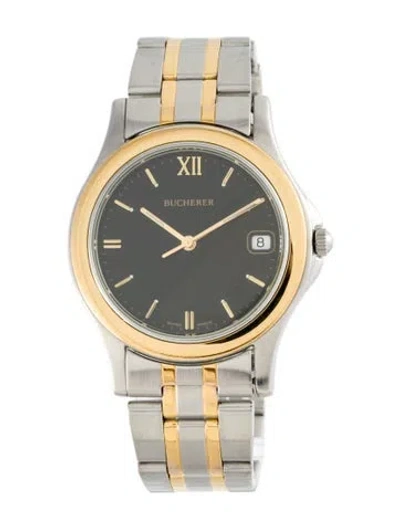 Pre-owned Bucherer Classic Watch, 35mm In Multi