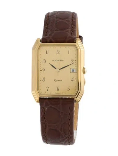 Pre-owned Bucherer Classic Watch In Multi