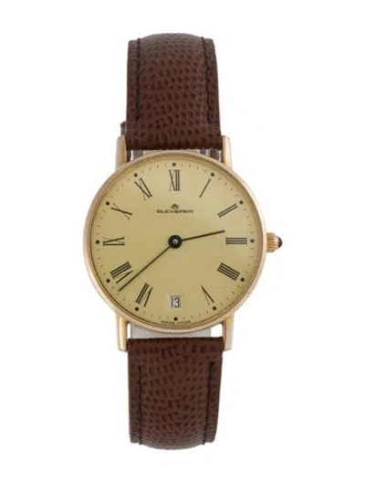 Pre-owned Bucherer Classic Watch In Multi