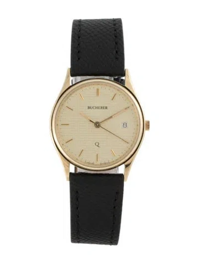 Pre-owned Bucherer Classic Watch In Multicolor