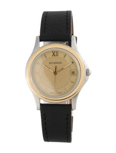 Pre-owned Bucherer Classic Watch In Multicolor