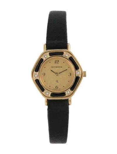 Pre-owned Bucherer Classic Watch In Multicolor