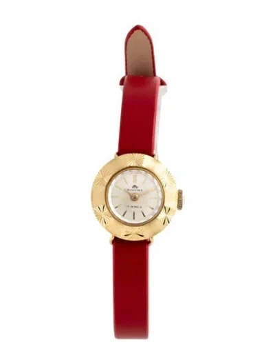 Pre-owned Bucherer Classic Watch In Multicolor