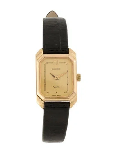 Pre-owned Bucherer Classic Watch In Multicolor