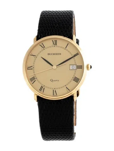 Pre-owned Bucherer Classic Watch In Multicolor