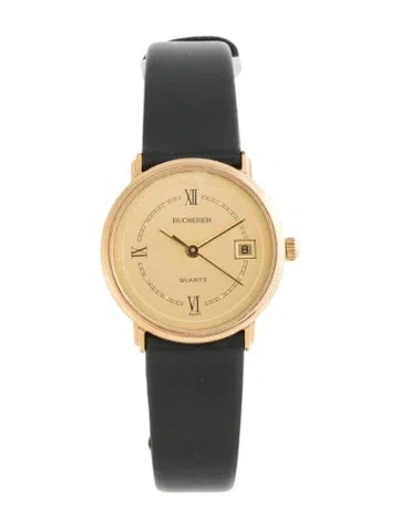 Pre-owned Bucherer Classic Watch In Multicolor