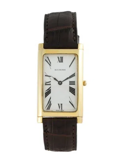 Pre-owned Bucherer Classic Watch In Multicolor