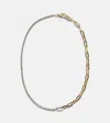 Bucherer Fine Jewellery 18kt Gold Chain Necklace With Diamonds In Gold