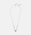 Bucherer Fine Jewellery 18kt Rose Gold Necklace With Prasiolite And Diamonds In Gold